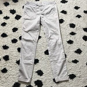 J. Crew 27T Light Gray Chinos pants